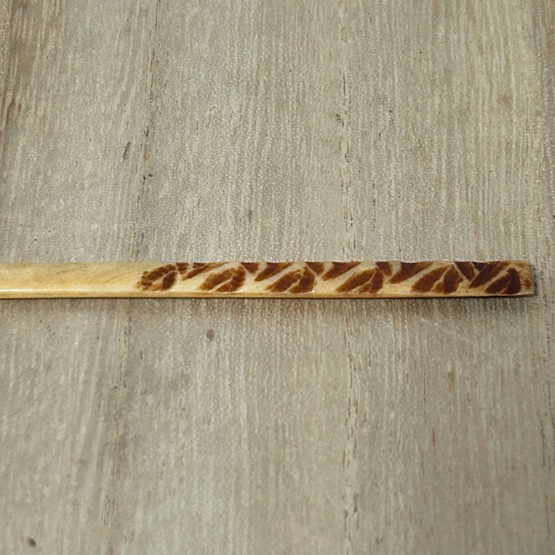 茶道具　茶杓　象牙調