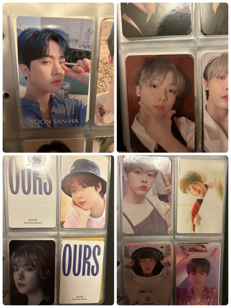 ASTRO  ユンサナ　歴代トレカ