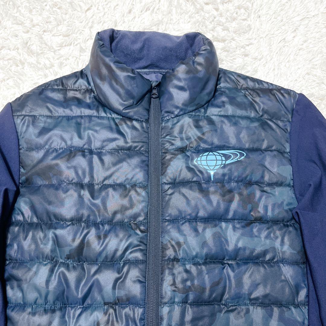 BEAMS GOLF ビームス ゴルフ 中綿 ジャケット カモフラ 切替 伸縮性