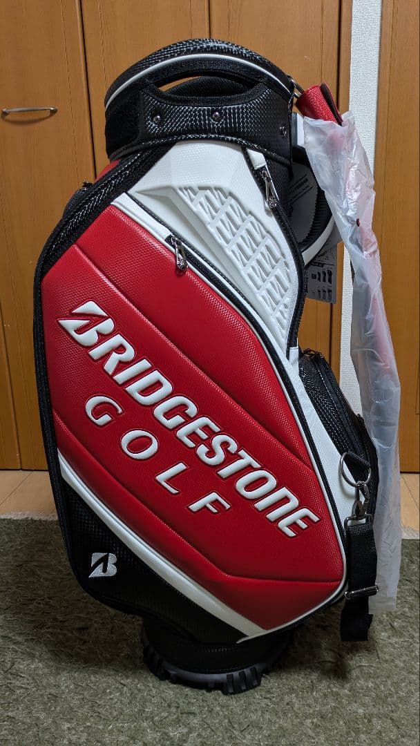 新品 BRIDGESTONE GOLF ツアーモデル キャディバッグ