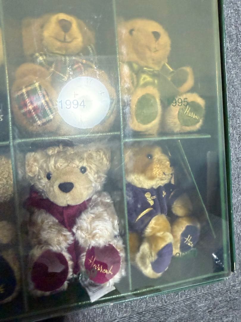 Harrods ハロッズ 限定品　テディベア　15周年　イヤーベア　クリスマス