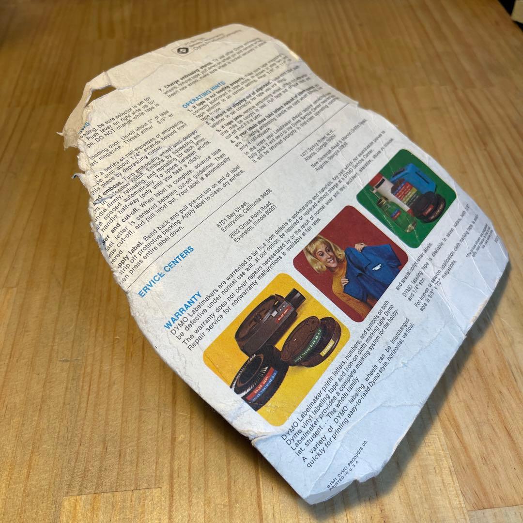 ■製品保証■ ダイモ 1780 文字が繋がる 筆記体 新品 未開封 173-8