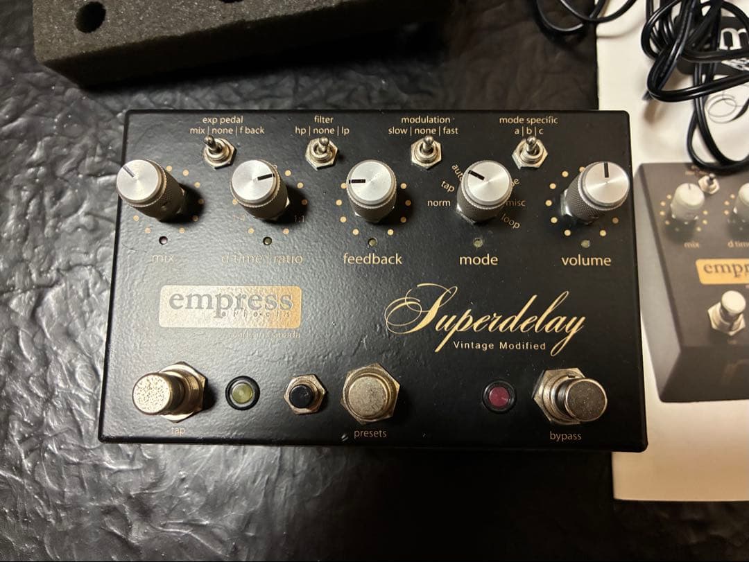 ギター empress superdelay