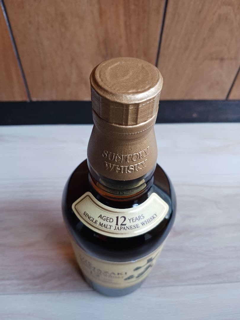 山崎 12年 シングルモルトウイスキー　【新品未開封】箱付