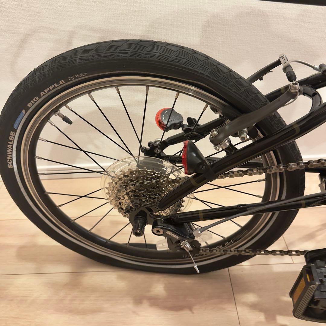 DAHON SPEED P8折りたたみミニベロ ブラック