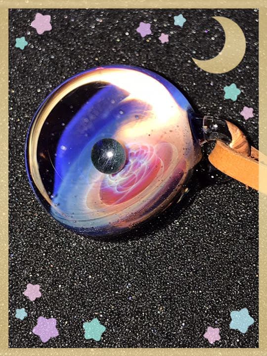 【再値下げ!【抽選新品】宇宙ガラス +α 赤系ブラックオパール 正規品 戸水賢志