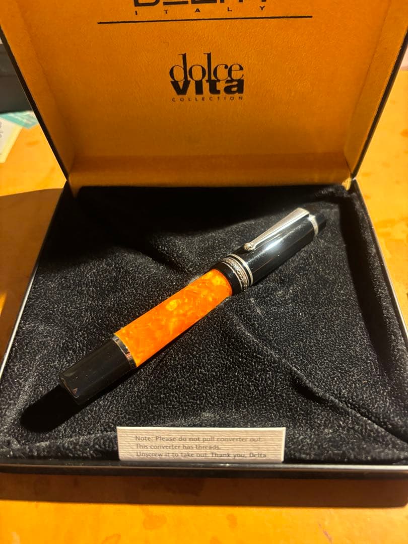 DELTA（デルタ） Dolce Vita（ドルチェヴィータ） 万年筆 B