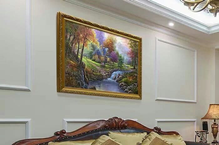 手描きの油絵[トーマスガーデン]3