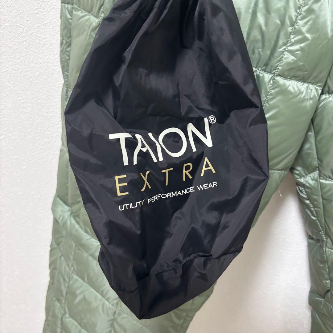 【新品】TAION タイオンエクストラ ダウンパンツ オリーブ　2way M