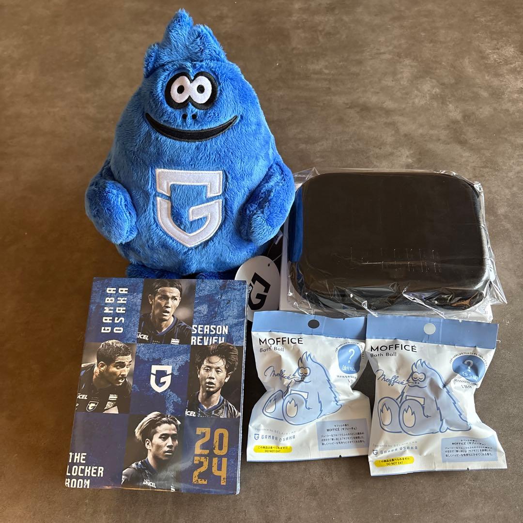 ガンバ大阪　SEASON REVIEW 2024/モフレムぬいぐるみ他セット