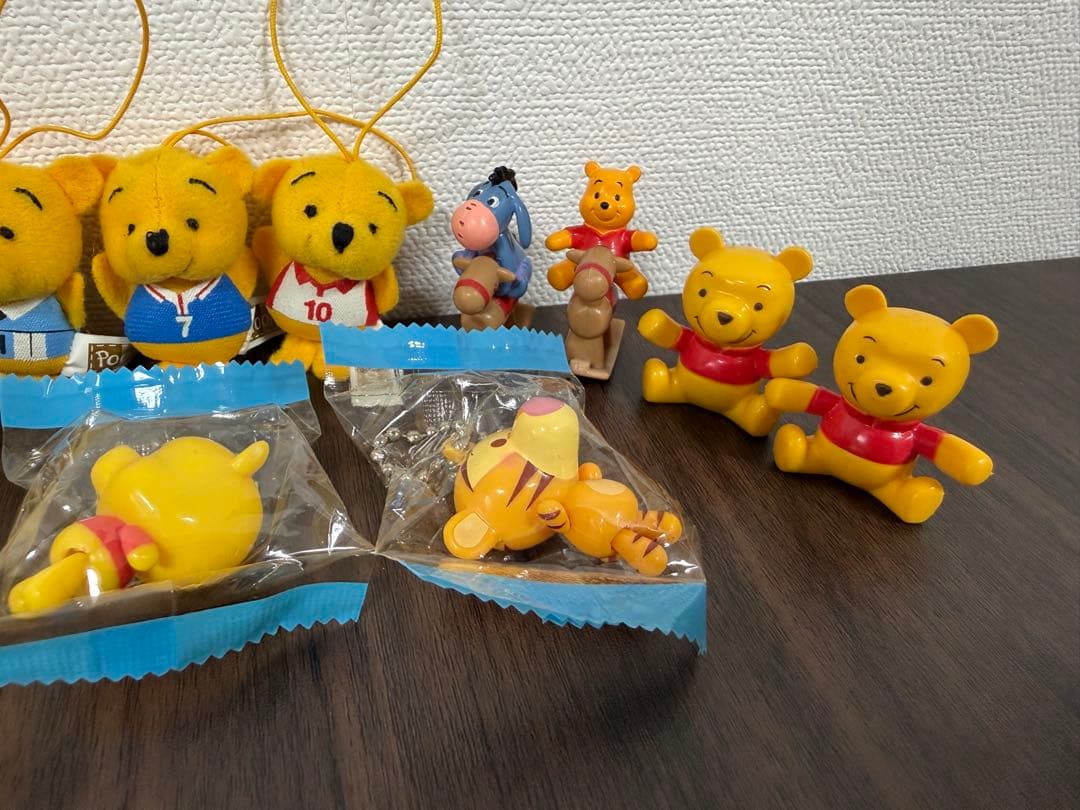 【入手困難】くまのプーさん　ミニマスコット　キーホルダー　缶バッジ　平成　希少
