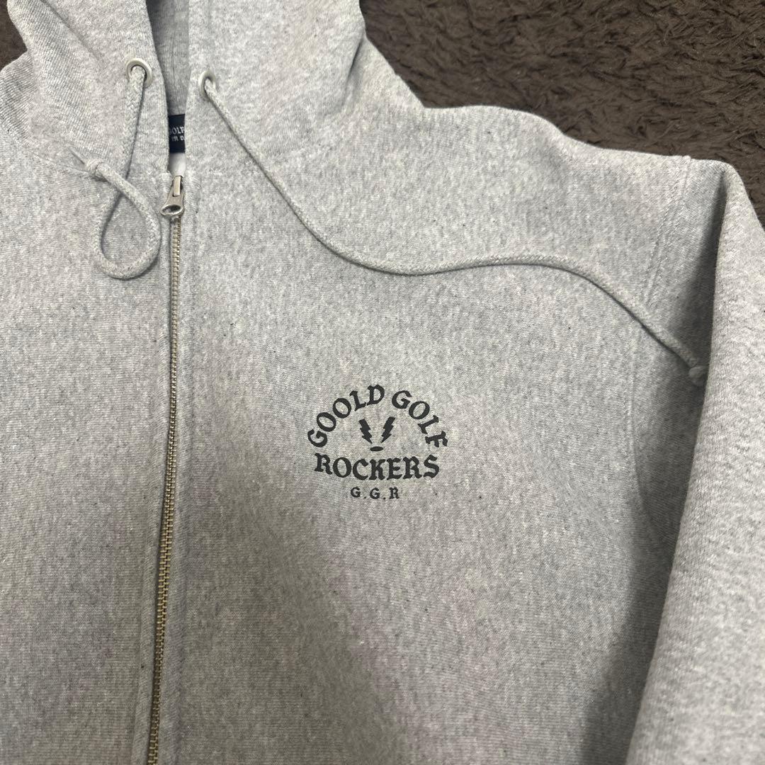 GOOLD GOLF ROCKERS フルジップパーカー グレー