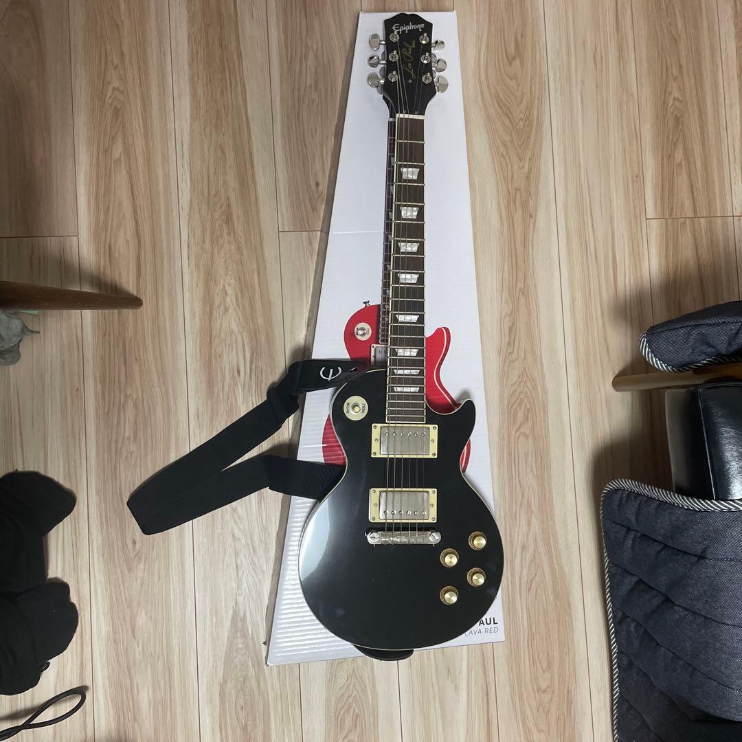 Epiphone Les Paul ブラックエレキギター
