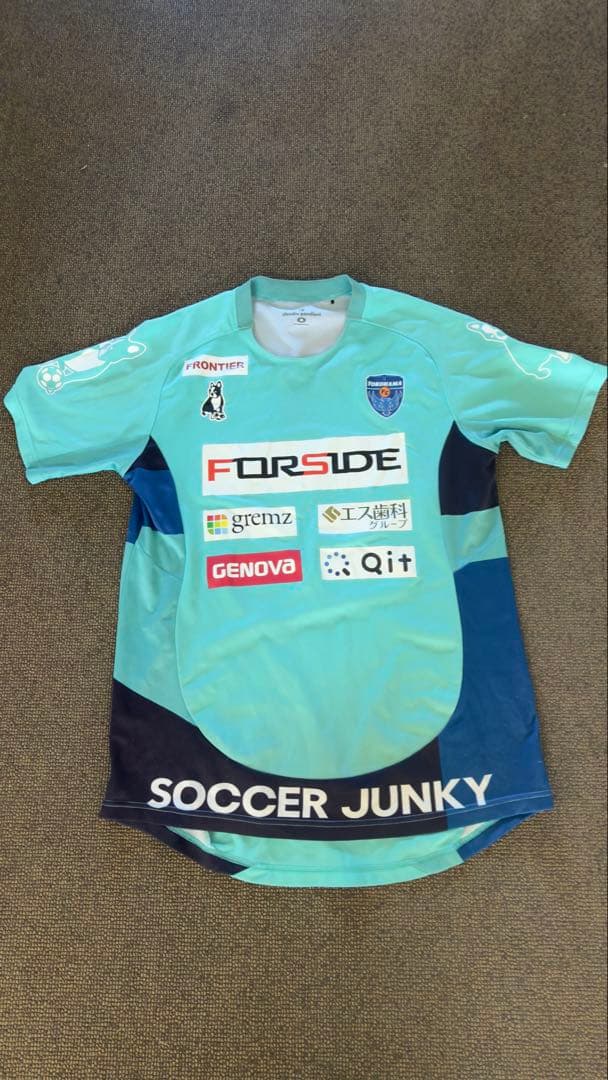 横浜FC支給品 練習着半袖