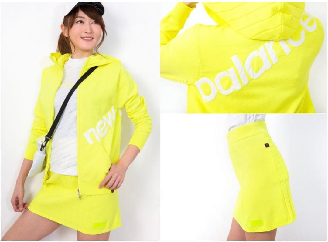 ニューバランスゴルフ　セットアップ　イエロー