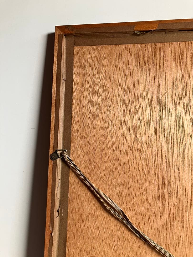 木版画　関野凖一郎　伏見人形店　甍の波格子窓　京洛町家情景　民芸モダン