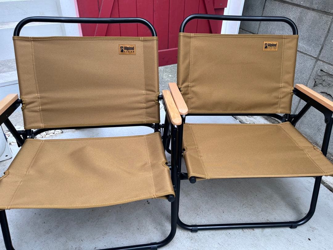 Alpine Design アウトドアチェア 4脚セット
