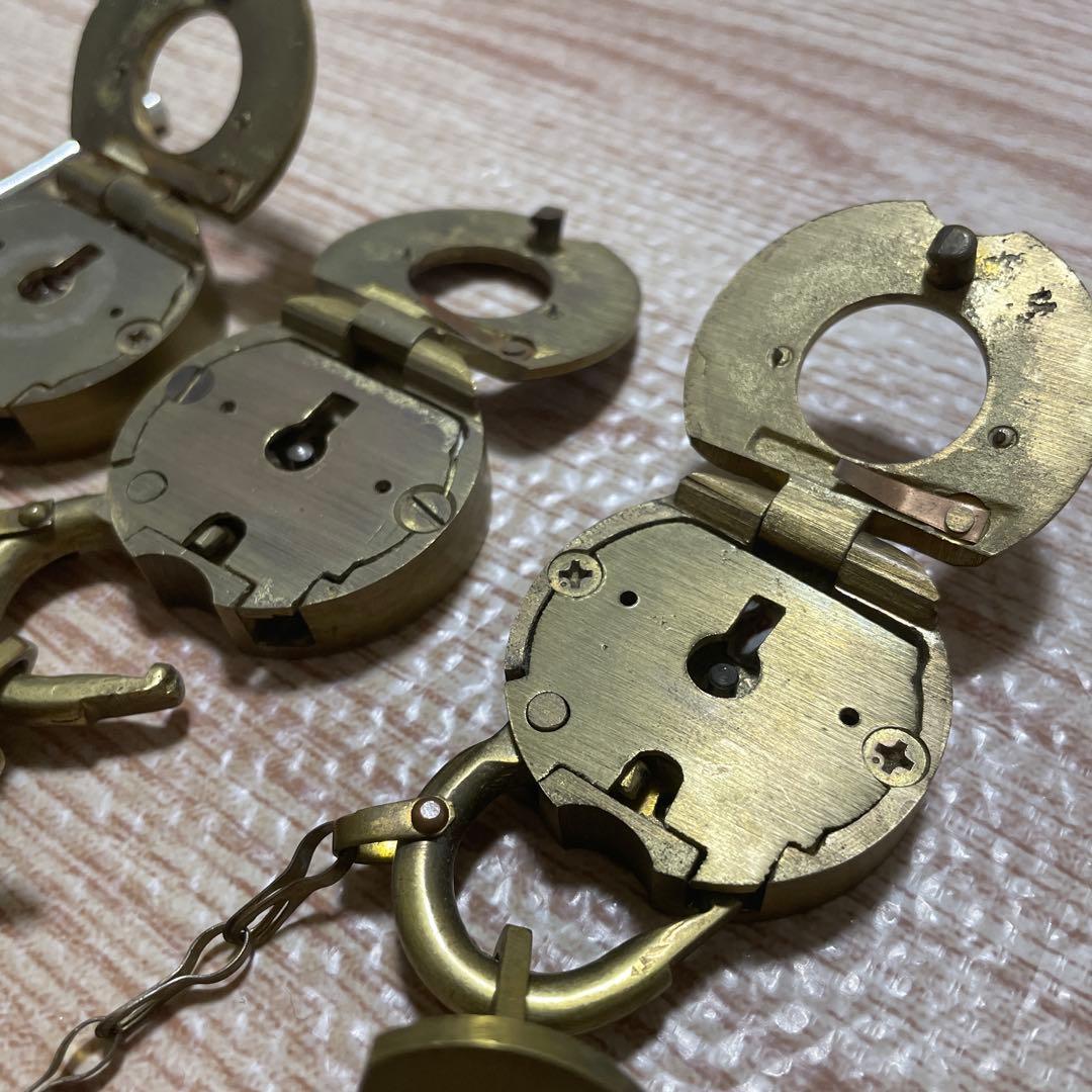 国鉄　現金輸送錠前　JRキーホルダー付