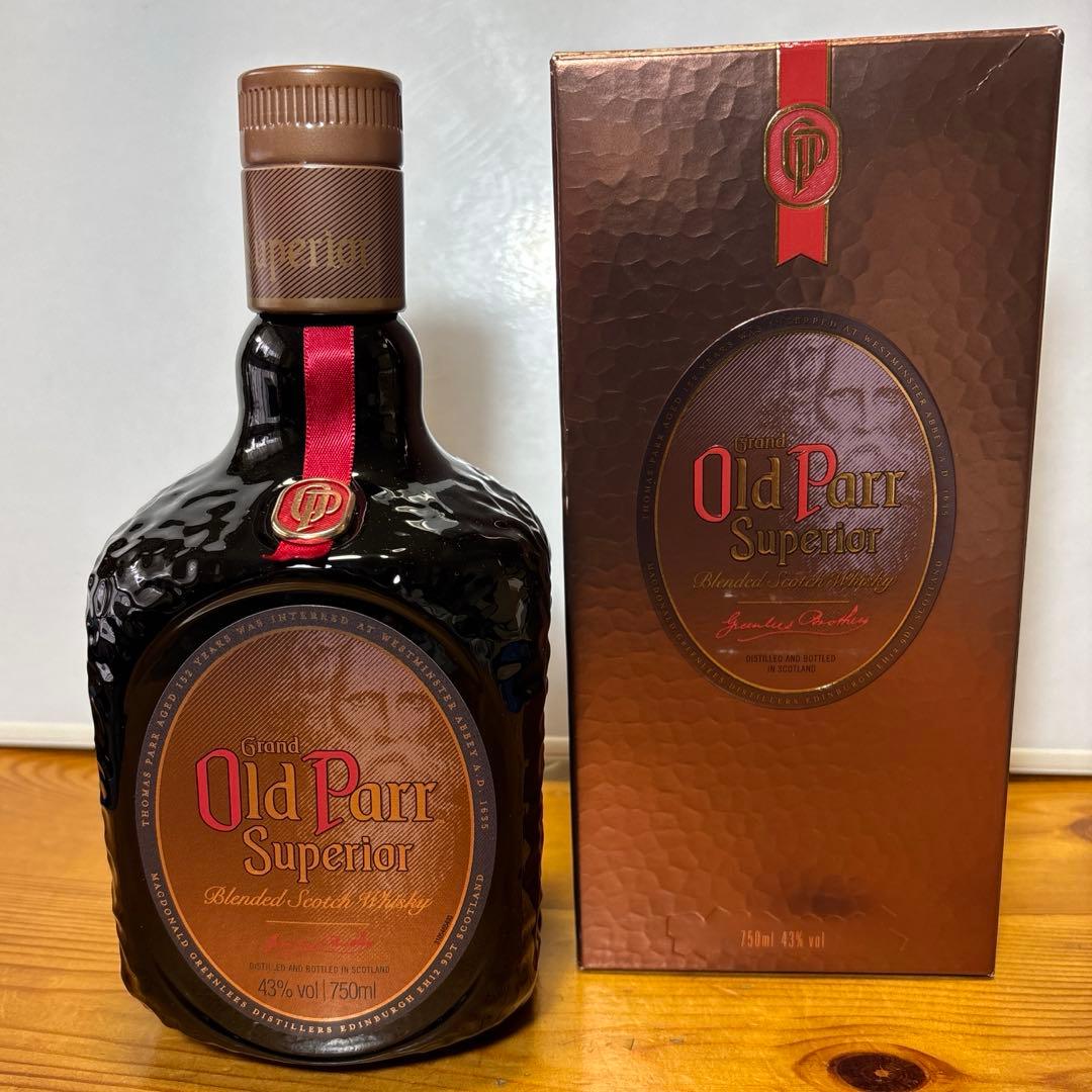 オールドパー スーペリア スコッチ ウイスキー 750ml 43% 箱付