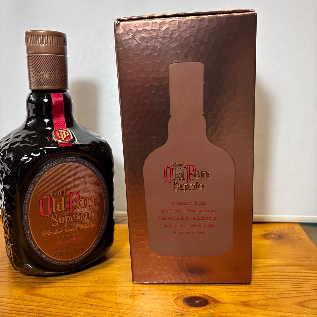 オールドパー スーペリア スコッチ ウイスキー 750ml 43% 箱付