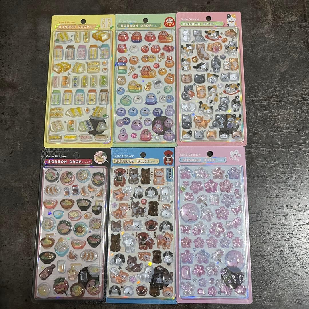 BONDON DROP シール 6枚セット