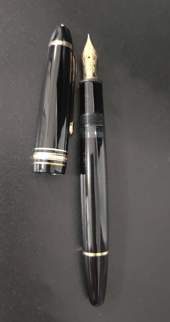新品同様 モンブラン マイスターシュテュック146 万年筆 1970 全金14K