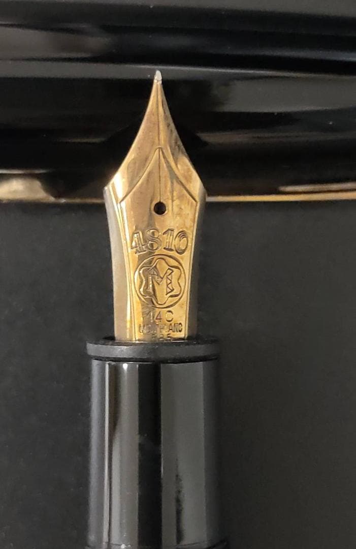 新品同様 モンブラン マイスターシュテュック146 万年筆 1970 全金14K