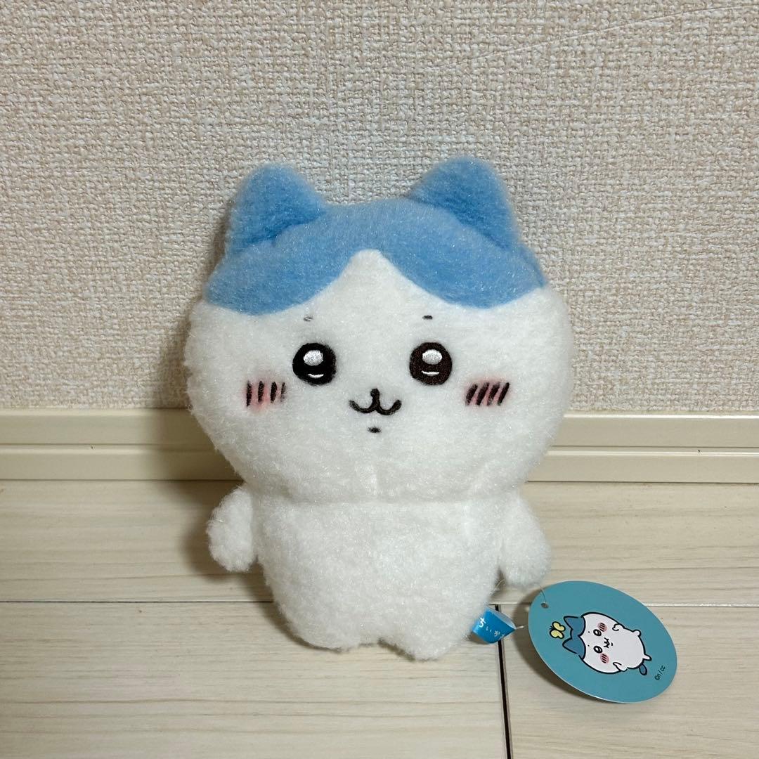 ちいかわ ほわほわぬいぐるみS （立ちポーズ ハチワレ）
