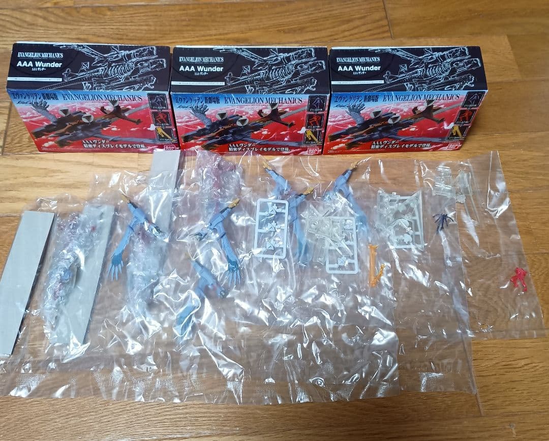 エヴァンゲリオンメカニクス ブースター装備 AAAヴンダー 6個セットまとめ売り