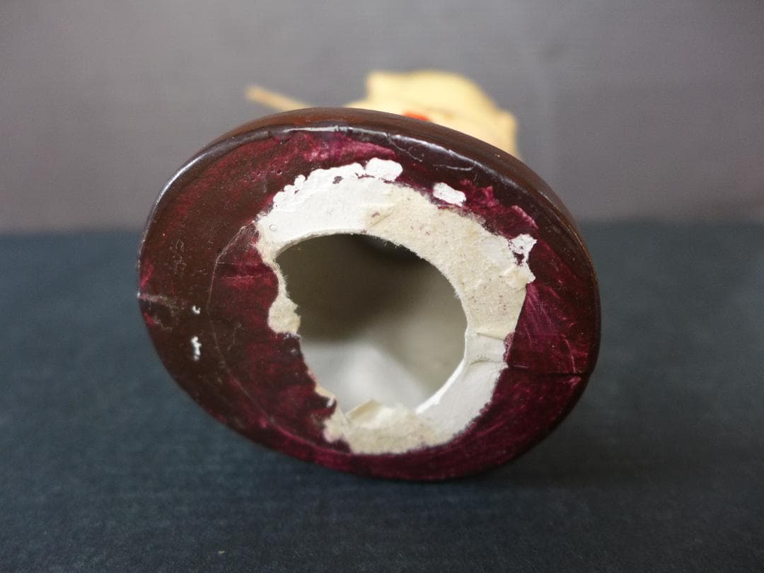 時代物【良品】昭和30年代　赤胴鈴之助　首振り人形陶器彩色 少年画報 昭和レトロ