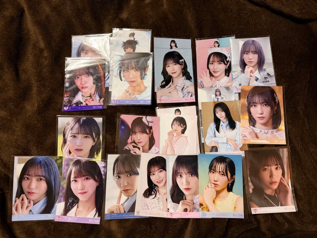 ＝Loveイコラブ 野口衣織生写真 ノーマルセミコン43枚まとめ売りバラ売り❌