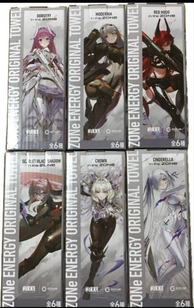 NIKKE ZONEタオル・フィギュア・スタンドセット