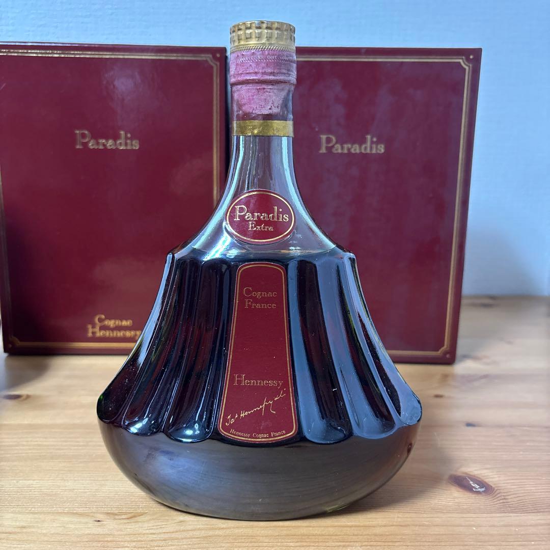 ヘネシー Hennessy パラディ エクストラ 旧グリーンボトル　4点セット