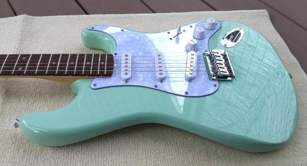 ✨未使用✨フェンダー スクワイヤー アフィニティ ストラト サーフグリーン