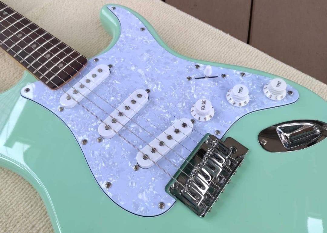 ✨未使用✨フェンダー スクワイヤー アフィニティ ストラト サーフグリーン