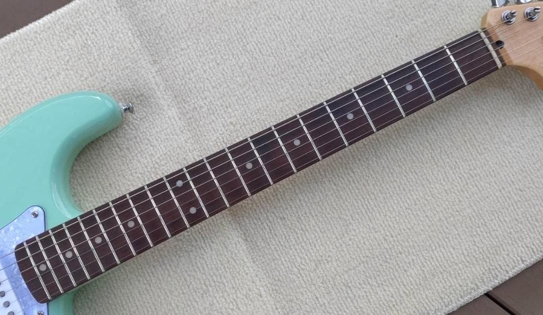 ✨未使用✨フェンダー スクワイヤー アフィニティ ストラト サーフグリーン