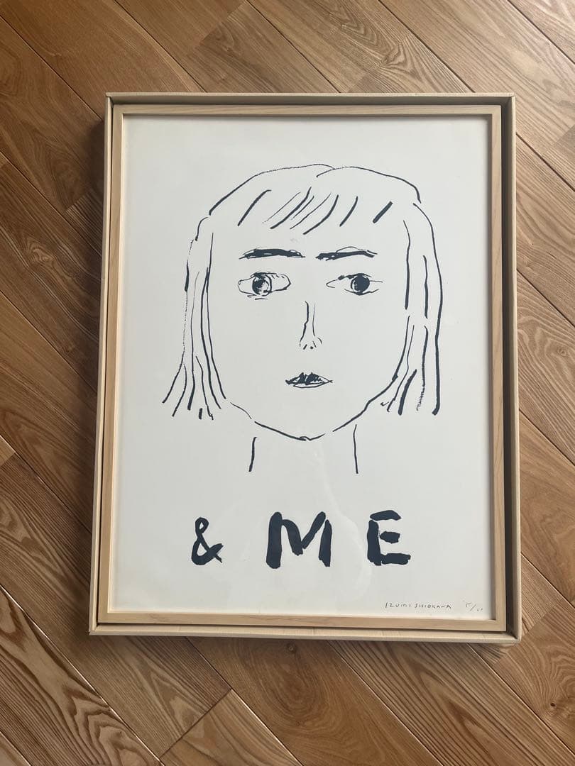 Izumi Shiorikawa 塩川いづみ シルクスクリーンポスター &ME