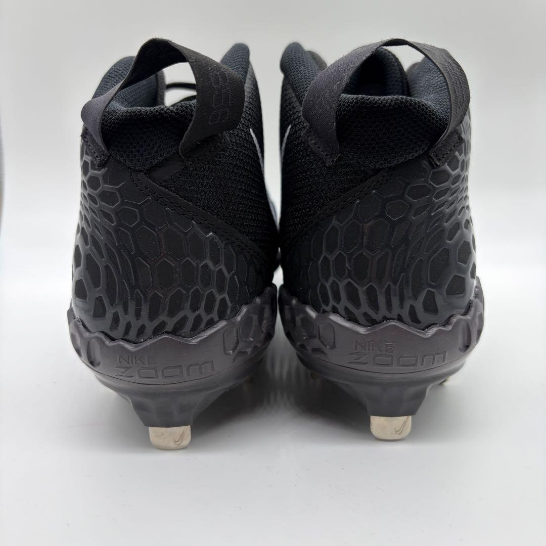 NIKE トラウト 野球 スパイク ブラック 黒 27.5㎝ ミドルカット 軽量