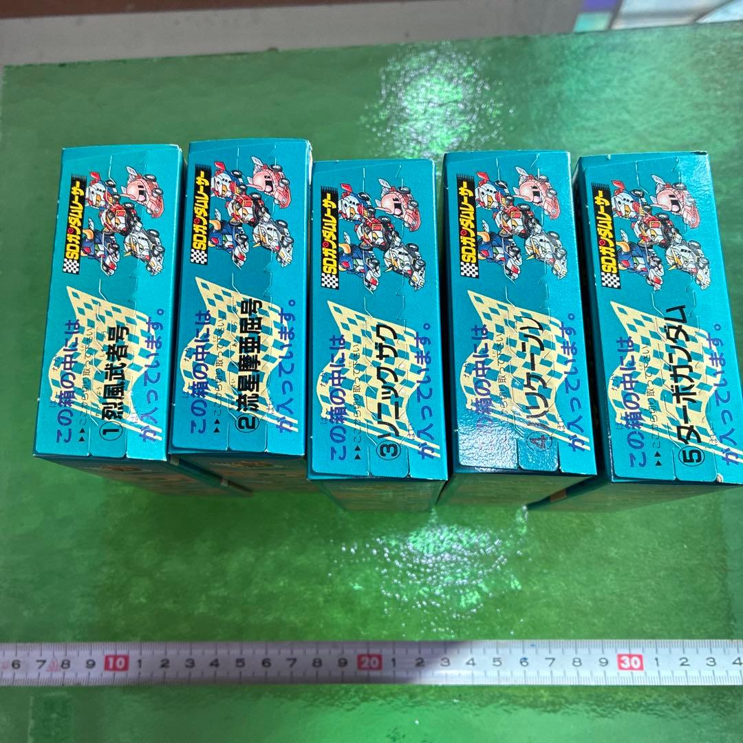 x*3様 SDガンダムレーサー　全5種セット