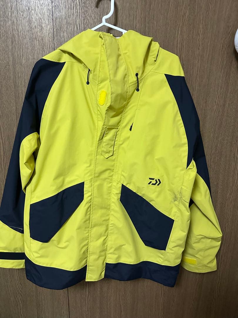 ダイワ　エアインフレータブルレインジャケット DR-3223J イエロー
