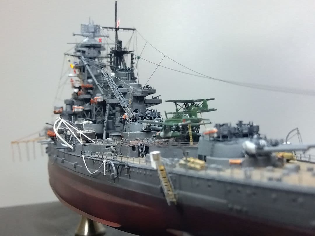 1/700フルハル精密模型 帝国海軍戦艦 榛名完成品