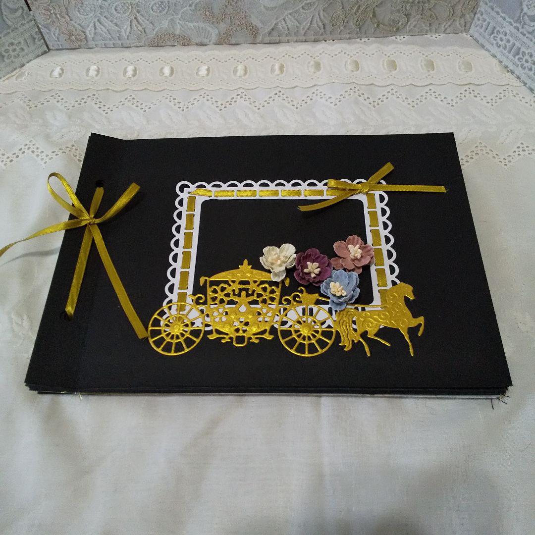 ポストカードファイル　アンティーク　ジャンクジャーナル