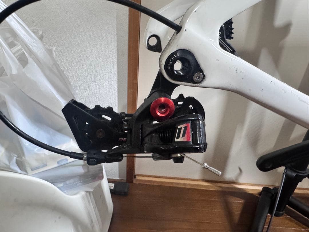 最終価格　中華カーボンフレームセット　一体型バーステム 52サイズ