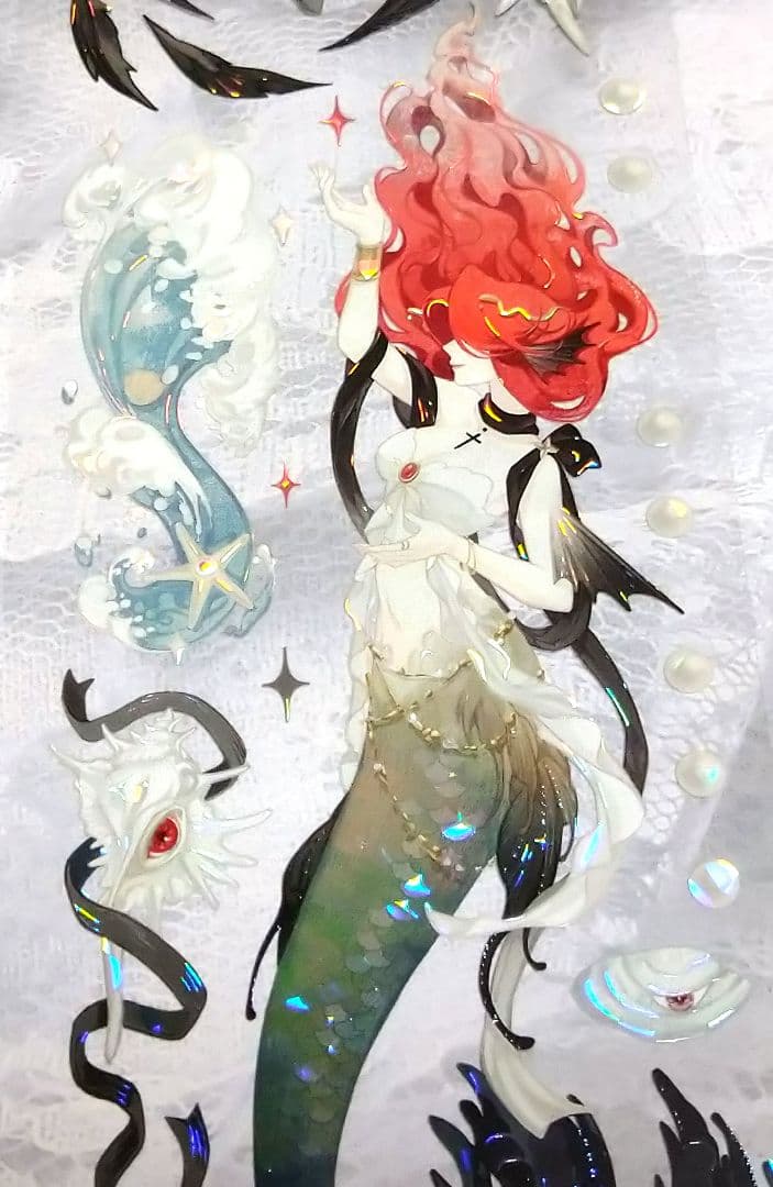 ✩のこり１✩J960＃黯童话(贝壳光)shine切り売り海外人物マステ女の子