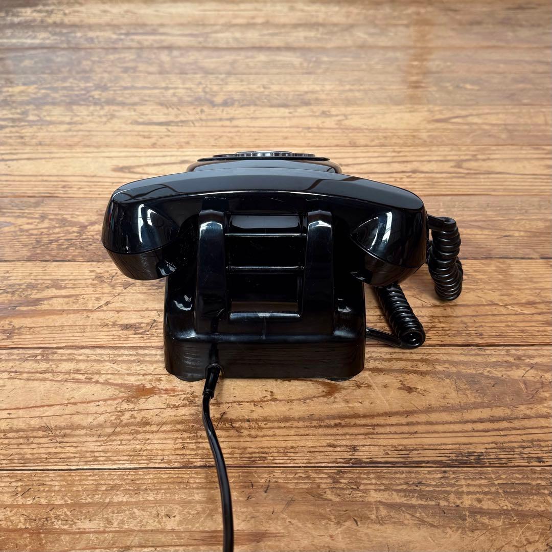 黒電話 昭和 電話 レトロ ダイヤル 電電公社 ビンテージ 通信 アンティーク