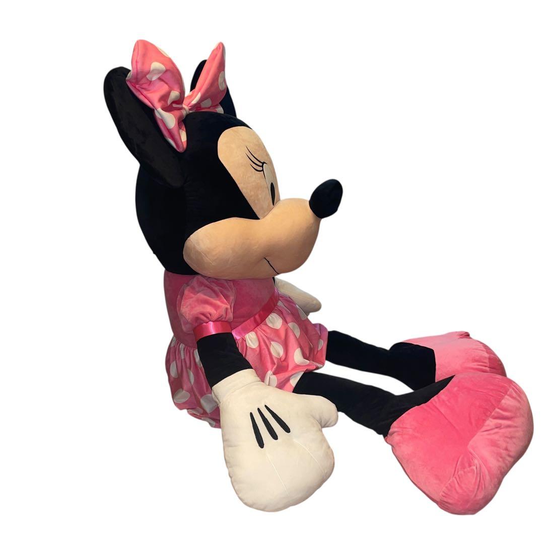 【希少品】ミニーマウス ぬいぐるみ BIG 大きい タグ付き　150cm