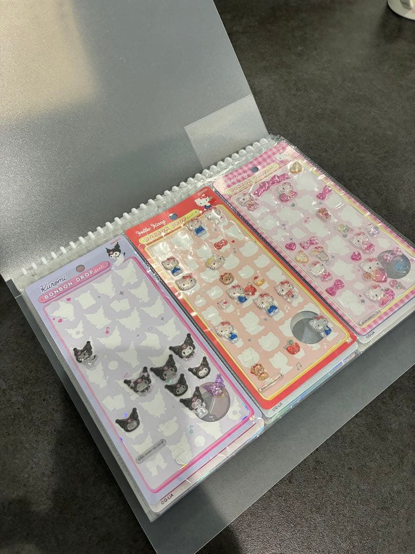 シール34枚セット　ボンボンドロップ　うるちゅる　タイルシール　デニムステッカー