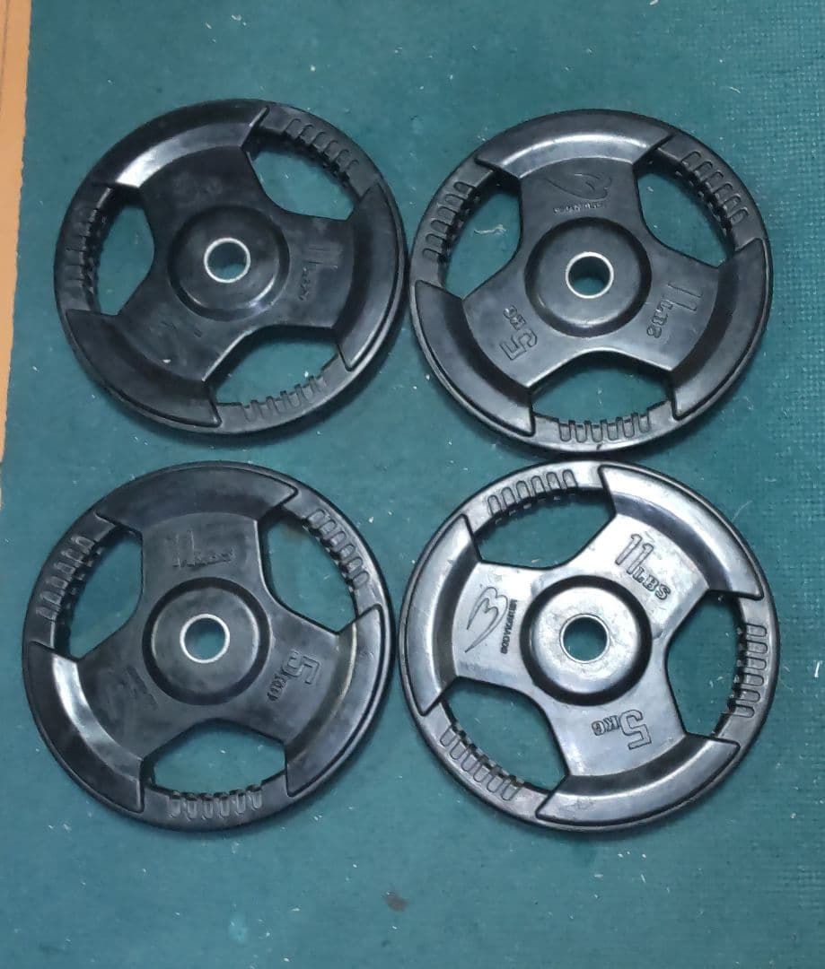 BODYMAKER 5kgプレート 4枚 28mm 用