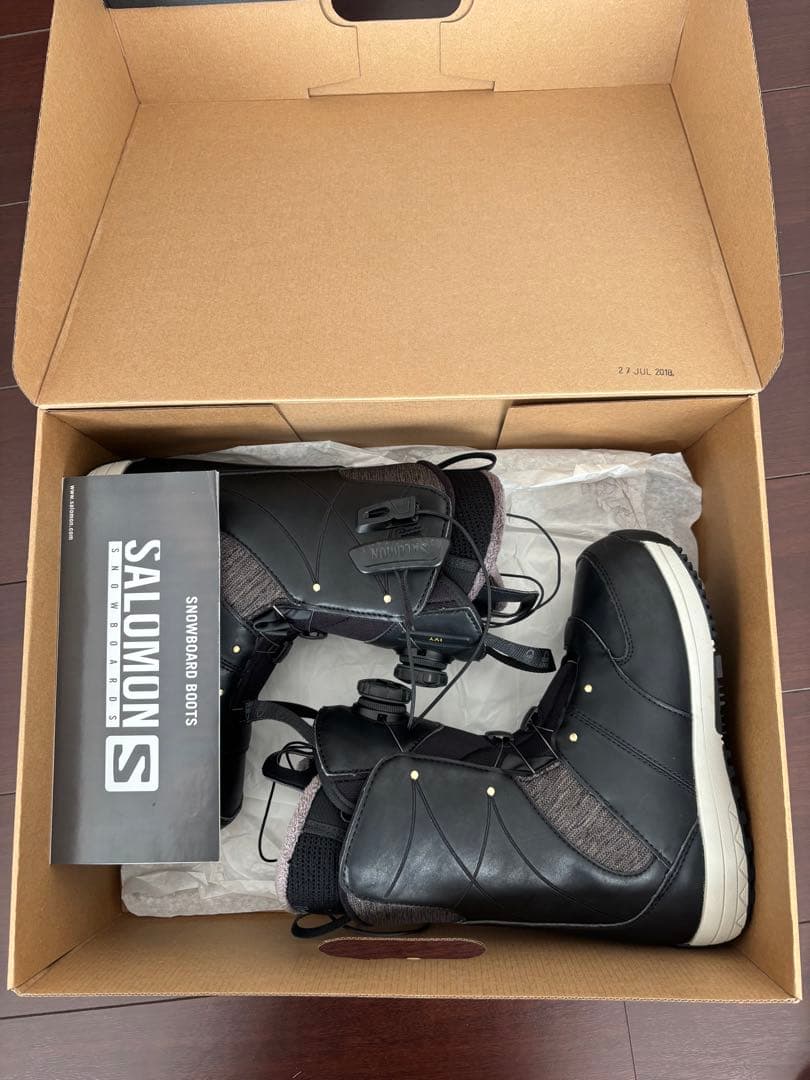 Salomon Ivy Boa SJ ブラック 22cm