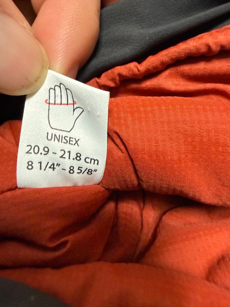 アークテリクス フィション SV グローブ サイズM